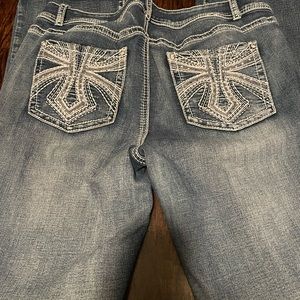 Apt 9 Bedazzled Boot Cut Jeans size 14